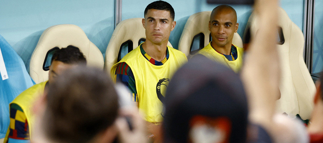 Em 15 dias, CR7 é demitido de time inglês e se mostra dispensável na seleção de Portugal (REUTERS/John Sibley)